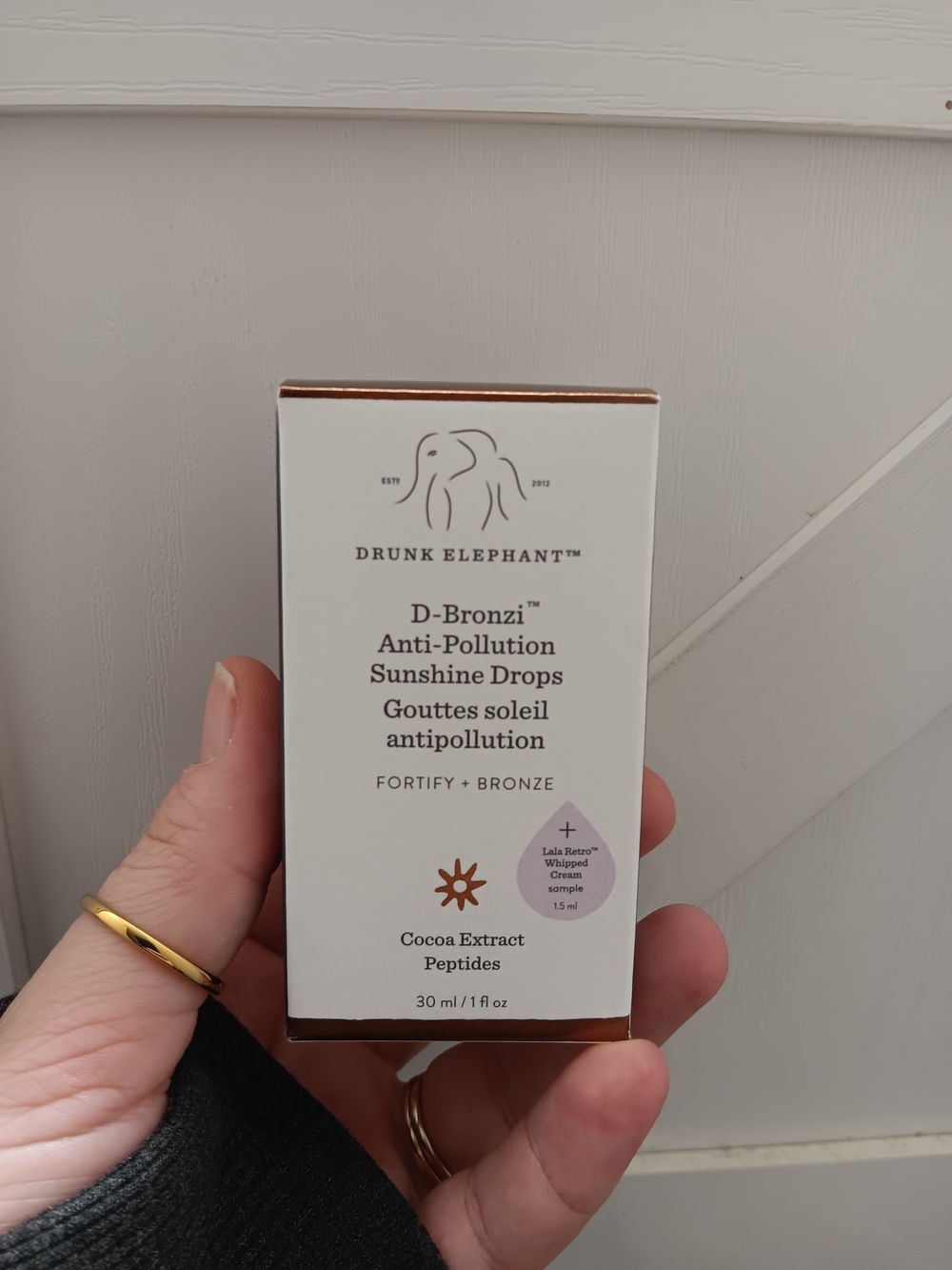 Drunk Elephant D-Bronzi Anti-Pollution Sunshine Drops - Bronze/Copper Accents
